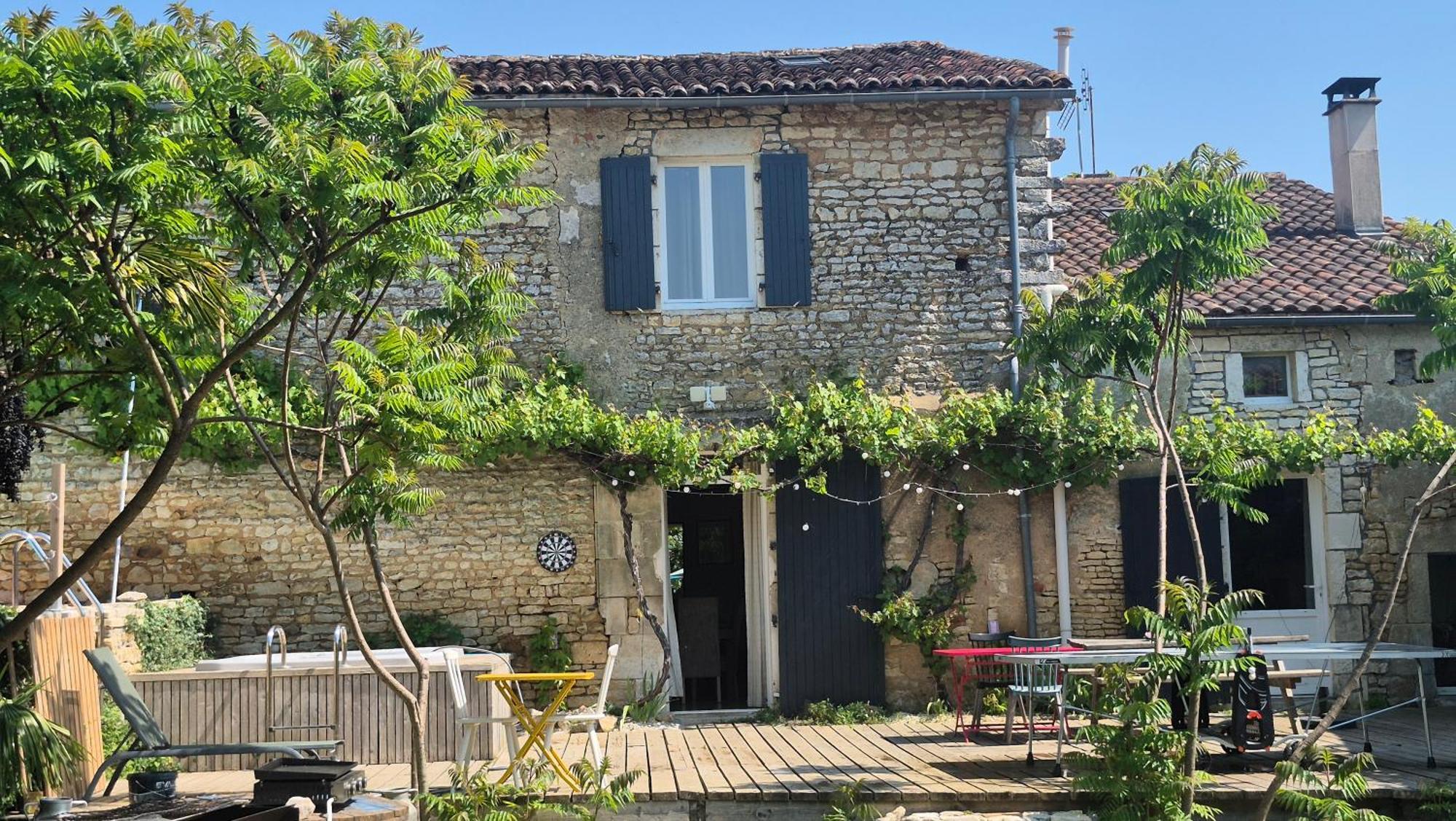 La Poterie  Les Chambres Du Nid Charentais מראה חיצוני תמונה